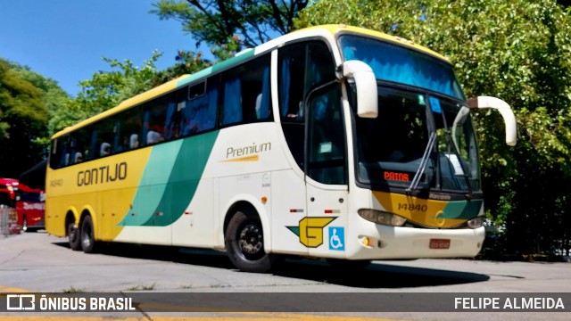 Empresa Gontijo de Transportes 14840 na cidade de São Paulo, São Paulo, Brasil, por FELIPE ALMEIDA. ID da foto: 10694325.