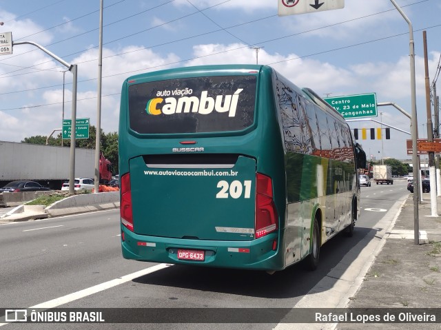 Auto Viação Cambuí 201 na cidade de São Paulo, São Paulo, Brasil, por Rafael Lopes de Oliveira. Número da foto: #10692879.
