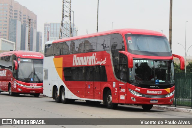 Expresso Itamarati 7042 na cidade de São Paulo, São Paulo, Brasil, por Vicente de Paulo Alves. ID da foto: 10697815.