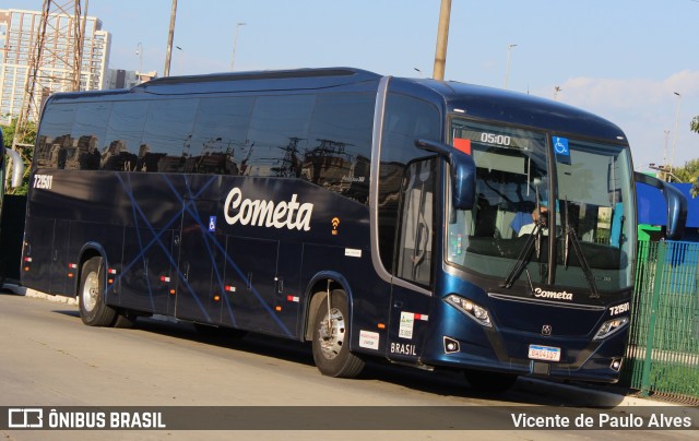 Viação Cometa 721501 na cidade de São Paulo, São Paulo, Brasil, por Vicente de Paulo Alves. ID da foto: 10697340.