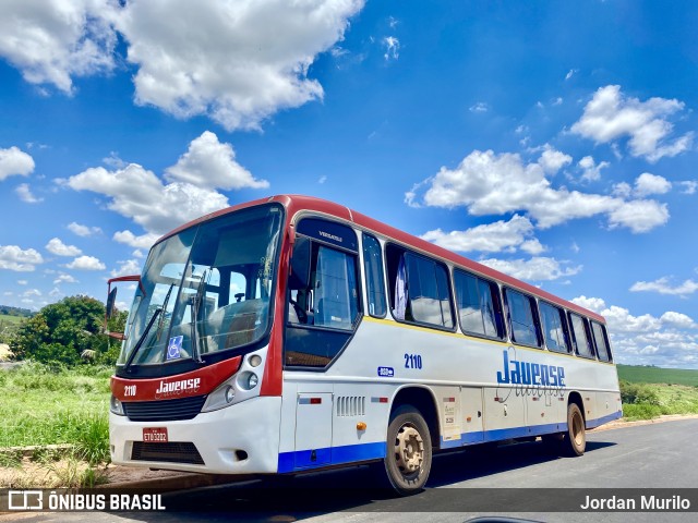 Auto Viação Jauense 2110 na cidade de Ibirá, São Paulo, Brasil, por Jordan Murilo. ID da foto: 10697961.