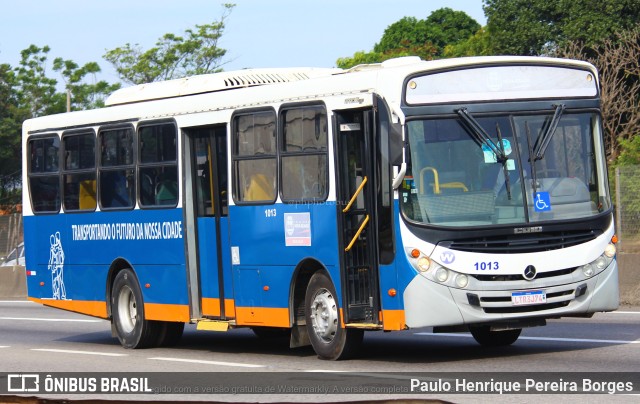 Walmonte Transportes e Fretamentos 1013 na cidade de Nova Iguaçu, Rio de Janeiro, Brasil, por Paulo Henrique Pereira Borges. ID da foto: 10697648.