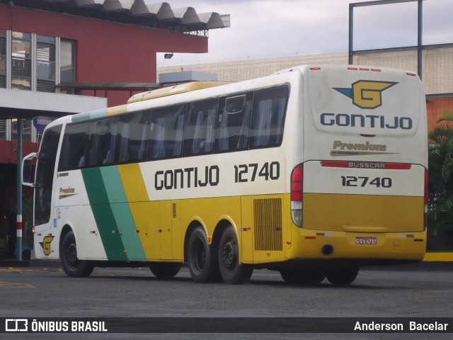 Empresa Gontijo de Transportes 12740 na cidade de Feira de Santana, Bahia, Brasil, por Anderson  Bacelar. Número da foto: #10697371.