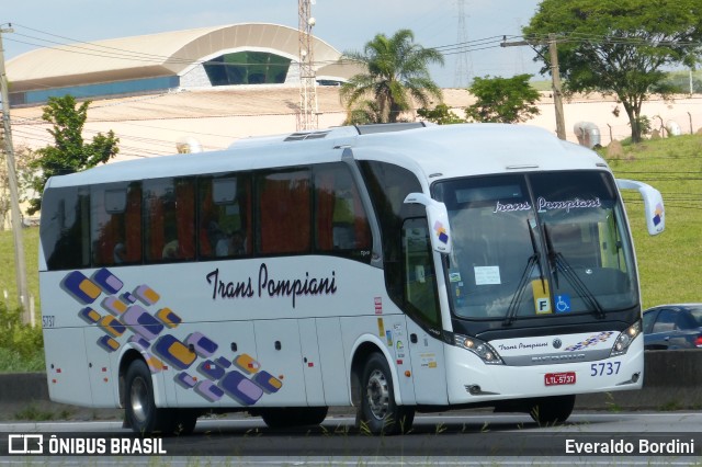 Trans Pompiani 5737 na cidade de São José dos Campos, São Paulo, Brasil, por Everaldo Bordini. ID da foto: 10697779.