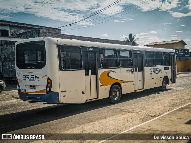 Transportes Metropolitanos Brisa 7110 na cidade de Dias d`Ávila, Bahia, Brasil, por Deivisson Sousa. Número da foto: #10697036.