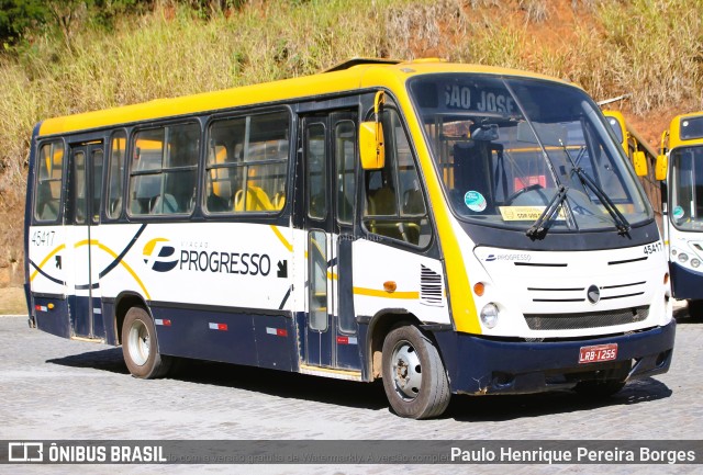 Viação Progresso 45417 na cidade de São José do Vale do Rio Preto, Rio de Janeiro, Brasil, por Paulo Henrique Pereira Borges. ID da foto: 10697856.