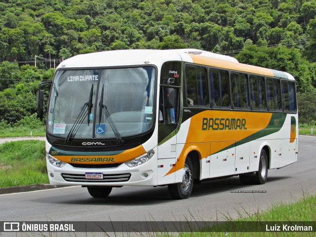 Viação Bassamar 197 na cidade de Juiz de Fora, Minas Gerais, Brasil, por Luiz Krolman. ID da foto: 10698865.