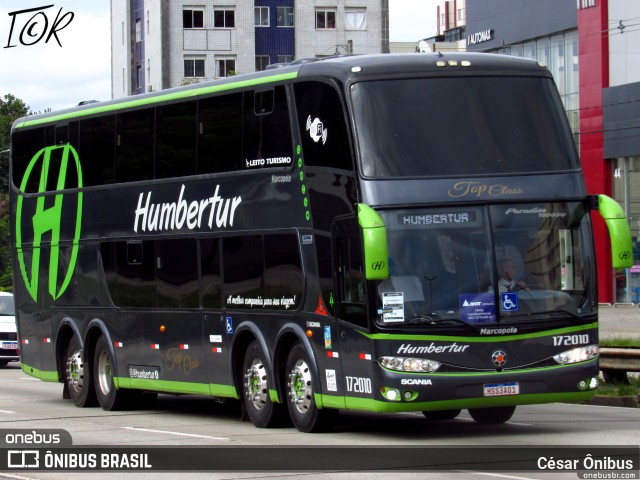 Humbertur Viagens 172010 na cidade de Belo Horizonte, Minas Gerais, Brasil, por César Ônibus. Número da foto: #10696805.
