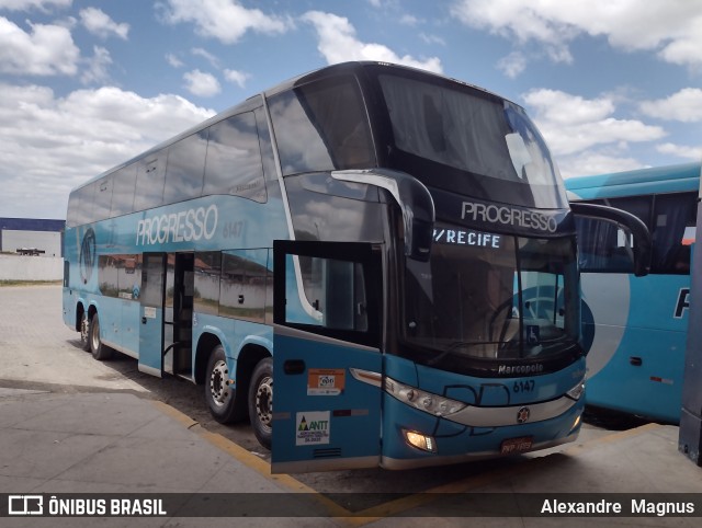 Auto Viação Progresso 6147 na cidade de Caruaru, Pernambuco, Brasil, por Alexandre  Magnus. Número da foto: #10695973.