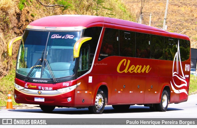 Clean Turismo e Fretamento 010 na cidade de Piraí, Rio de Janeiro, Brasil, por Paulo Henrique Pereira Borges. Número da foto: #10697800.