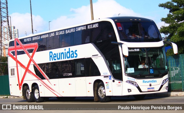 Empresa Reunidas Paulista de Transportes 162208 na cidade de São Paulo, São Paulo, Brasil, por Paulo Henrique Pereira Borges. ID da foto: 10697579.