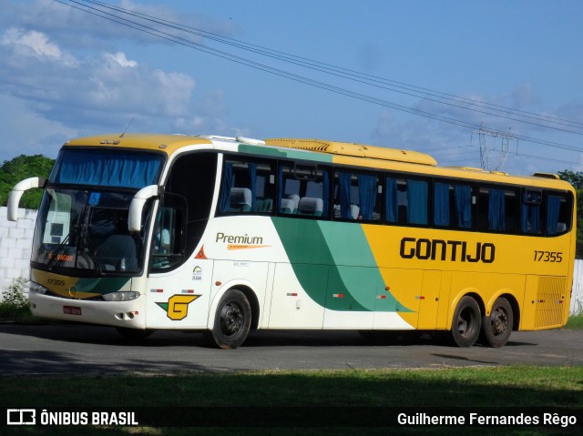 Empresa Gontijo de Transportes 17355 na cidade de Teresina, Piauí, Brasil, por Guilherme Fernandes Rêgo. ID da foto: 10697542.