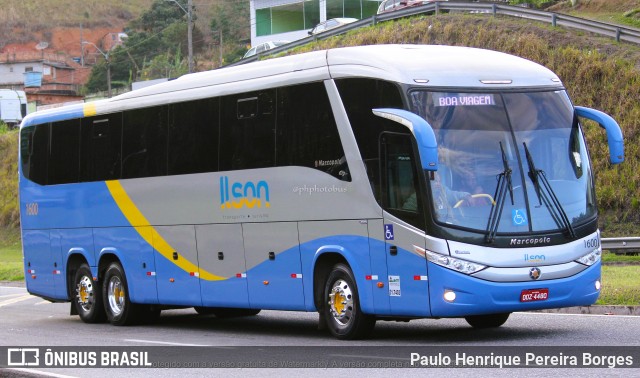 Ilson Turismo 1600 na cidade de Barra do Piraí, Rio de Janeiro, Brasil, por Paulo Henrique Pereira Borges. Número da foto: #10697730.