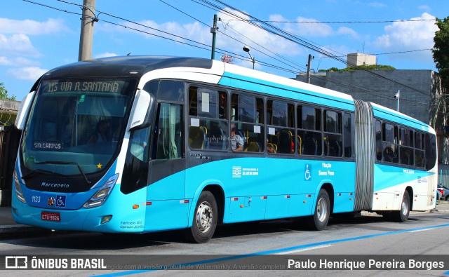 Viação Saens Peña São José dos Campos 1133 na cidade de São José dos Campos, São Paulo, Brasil, por Paulo Henrique Pereira Borges. Número da foto: #10697566.