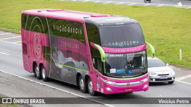 Viação Garcia 8735 na cidade de Joinville, Santa Catarina, Brasil, por Vinicius Petris. Número da foto: #10697026.