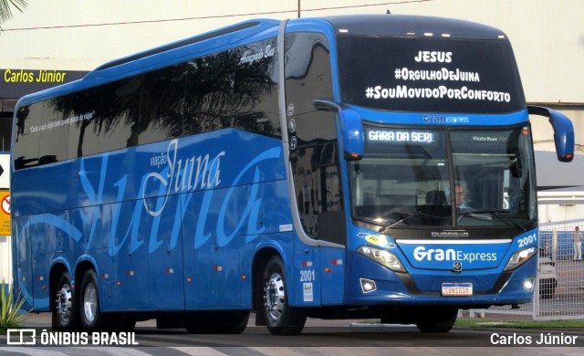 Viação Juína 2001 na cidade de Goiânia, Goiás, Brasil, por Carlos Júnior. Número da foto: #10698253.