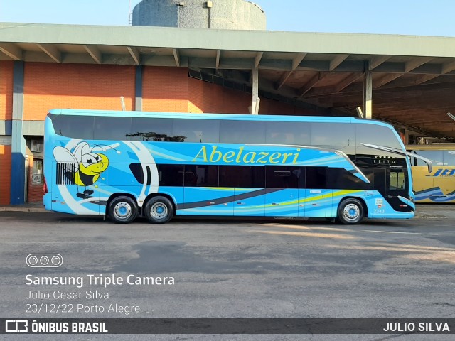 Abelazeri Turismo 2343 na cidade de Porto Alegre, Rio Grande do Sul, Brasil, por JULIO SILVA. Número da foto: #10699406.