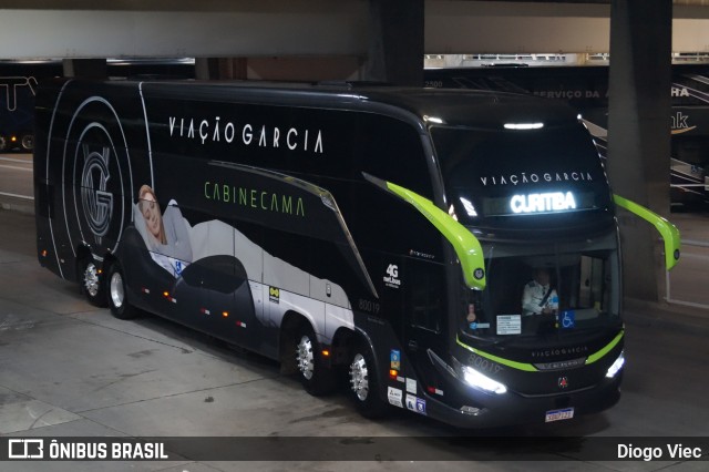 Viação Garcia 80019 na cidade de Curitiba, Paraná, Brasil, por Diogo Viec. Número da foto: #10698807.