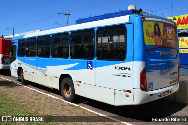 Viação Cidade Morena 1304 na cidade de Campo Grande, Mato Grosso do Sul, Brasil, por Eduardo Ribeiro. Número da foto: #10696675.