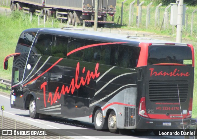 Transline 915 na cidade de Aparecida, São Paulo, Brasil, por Leonardo Daniel. Número da foto: #10698314.