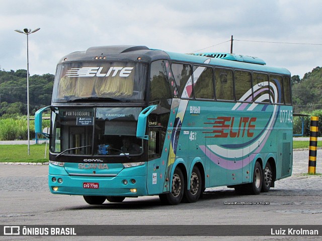 Elite Turismo 07745 na cidade de Juiz de Fora, Minas Gerais, Brasil, por Luiz Krolman. ID da foto: 10702201.