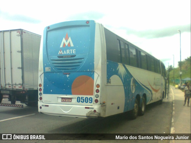 Marte Transportes 0509 na cidade de Simões Filho, Bahia, Brasil, por Mario dos Santos Nogueira Junior. Número da foto: #10701410.