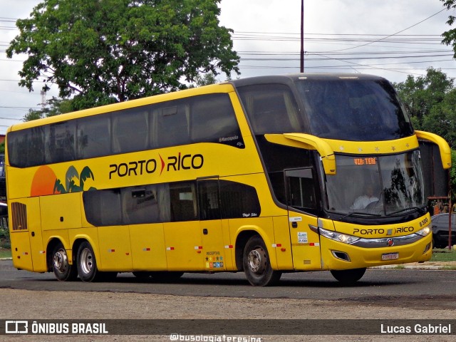 Auto Viação Porto Rico 8300 na cidade de Teresina, Piauí, Brasil, por Lucas Gabriel. Número da foto: #10702243.