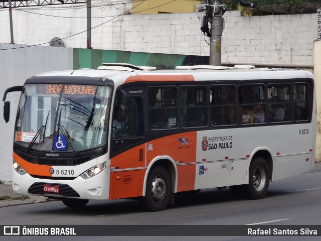 Alfa Rodobus > CooperAlfa 8 6210 na cidade de São Paulo, São Paulo, Brasil, por Rafael Santos Silva. Número da foto: #10702358.