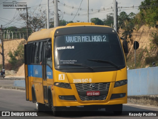 Cooperativa de Transportes Alternativos 2009/047-B na cidade de Manaus, Amazonas, Brasil, por Kezedy Padilha. ID da foto: 10702439.