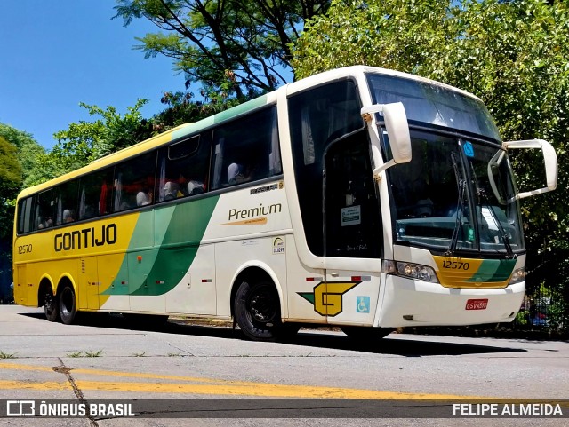 Empresa Gontijo de Transportes 12570 na cidade de São Paulo, São Paulo, Brasil, por FELIPE ALMEIDA. ID da foto: 10700675.