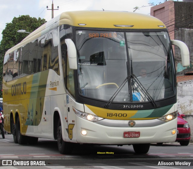 Empresa Gontijo de Transportes 18400 na cidade de Fortaleza, Ceará, Brasil, por Alisson Wesley. ID da foto: 10701693.