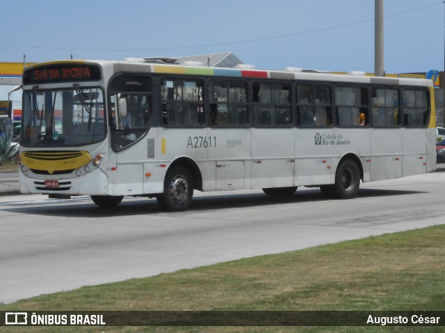 Transportes Vila Isabel A27611 na cidade de Rio de Janeiro, Rio de Janeiro, Brasil, por Augusto César. Número da foto: #10701261.