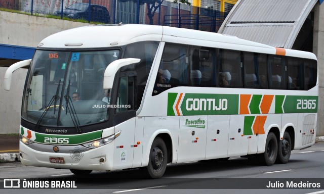 Empresa Gontijo de Transportes 21365 na cidade de Campinas, São Paulo, Brasil, por Julio Medeiros. ID da foto: 10699954.