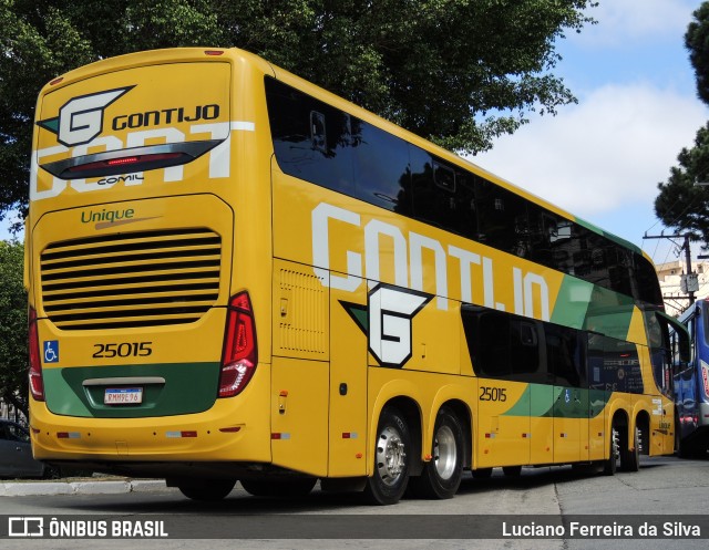 Empresa Gontijo de Transportes 25015 na cidade de São Paulo, São Paulo, Brasil, por Luciano Ferreira da Silva. ID da foto: 10699510.