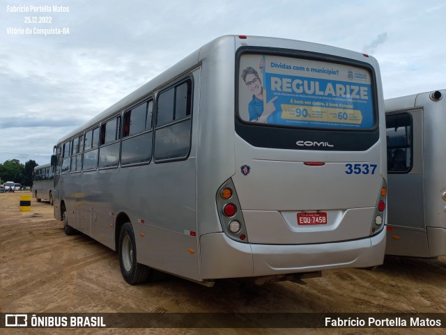 Viação Rosa Vitória da Conquista 3537 na cidade de Vitória da Conquista, Bahia, Brasil, por Fabrício Portella Matos. Número da foto: #10701278.