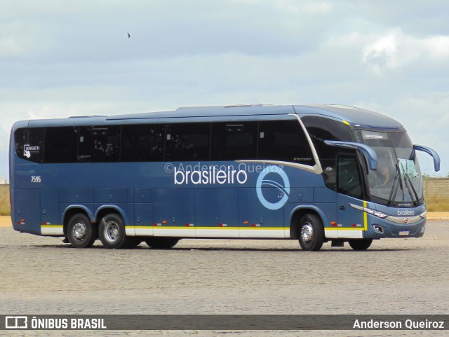 Expresso Brasileiro 7595 na cidade de Vitória da Conquista, Bahia, Brasil, por Anderson Queiroz. ID da foto: 10702053.