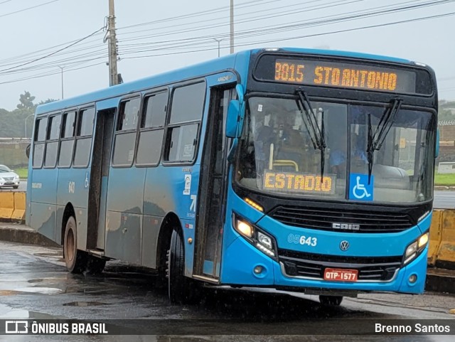 Taguatur - Taguatinga Transporte e Turismo 05643 na cidade de Taguatinga, Distrito Federal, Brasil, por Brenno Santos. Número da foto: #10704661.