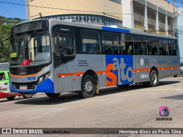 Nardelli Fretamento e Turismo 3570 na cidade de Salto, São Paulo, Brasil, por Henrique Alves de Paula Silva. ID da foto: 10706321.