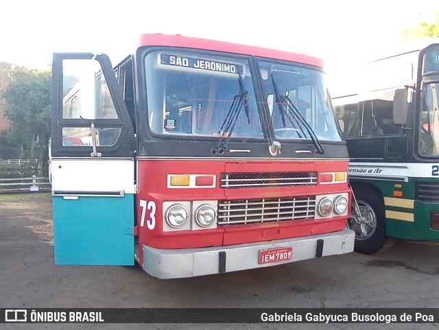 Expresso Vitória de Transportes 73 na cidade de Novo Hamburgo, Rio Grande do Sul, Brasil, por Gabriela Gabyuca Busologa de Poa. Número da foto: #10705297.