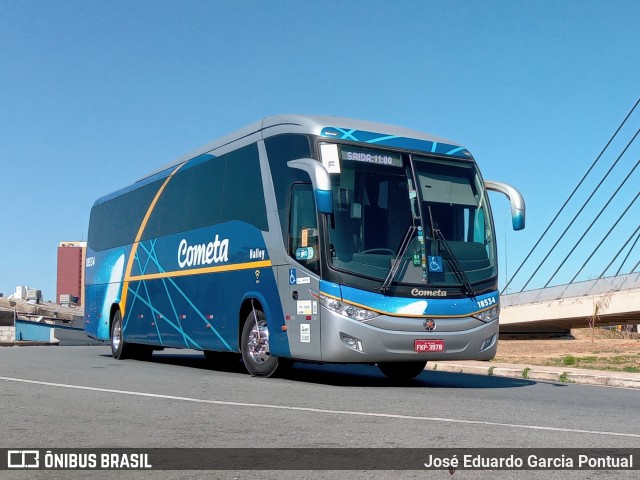 Viação Cometa 18534 na cidade de Campinas, São Paulo, Brasil, por José Eduardo Garcia Pontual. Número da foto: #10705024.