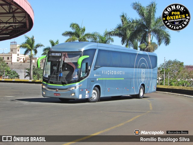 Viação Garcia 8255 na cidade de Londrina, Paraná, Brasil, por Romílio Busólogo Silva . Número da foto: #10705881.
