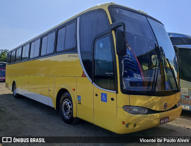 Viação Serrense 9836 na cidade de Aparecida, São Paulo, Brasil, por Vicente de Paulo Alves. ID da foto: 10705004.