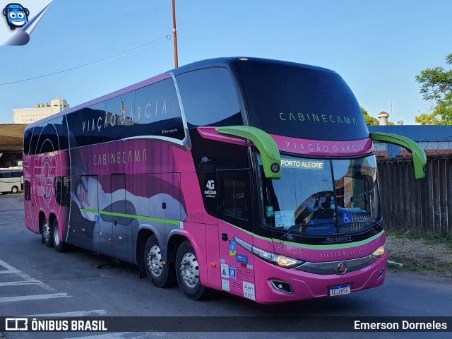 Viação Garcia 86125 na cidade de Porto Alegre, Rio Grande do Sul, Brasil, por Emerson Dorneles. Número da foto: #10703593.