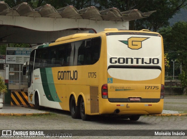 Empresa Gontijo de Transportes 17175 na cidade de Cubatão, São Paulo, Brasil, por Moiséis Inácio. ID da foto: 10704707.