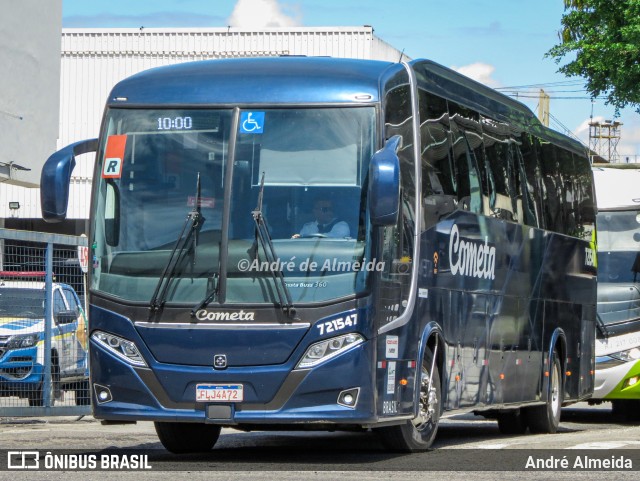 Viação Cometa 721547 na cidade de Rio de Janeiro, Rio de Janeiro, Brasil, por André Almeida. Número da foto: #10702994.