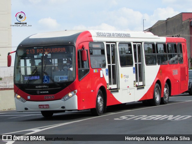 Itajaí Transportes Coletivos 2059 na cidade de Campinas, São Paulo, Brasil, por Henrique Alves de Paula Silva. ID da foto: 10706168.