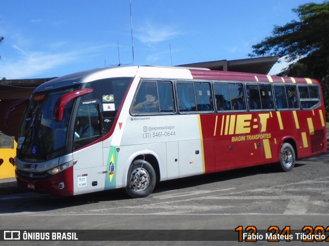 EBT - Expresso Biagini Transportes 4993 na cidade de Três Corações, Minas Gerais, Brasil, por Fábio Mateus Tibúrcio. ID da foto: 10706387.