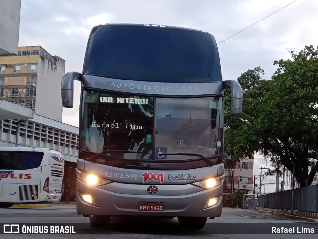 Auto Viação 1001 RJ 108.508 na cidade de Niterói, Rio de Janeiro, Brasil, por Rafael Lima. ID da foto: 10706019.