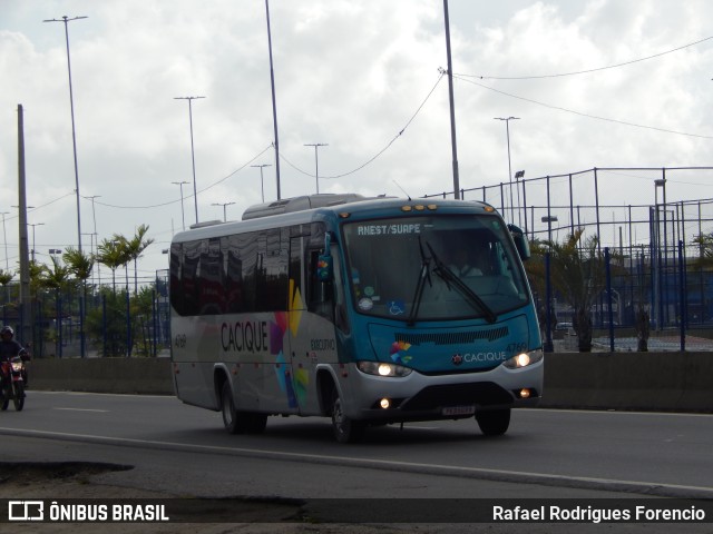 Cacique Transportes 4769 na cidade de Jaboatão dos Guararapes, Pernambuco, Brasil, por Rafael Rodrigues Forencio. ID da foto: 10702996.