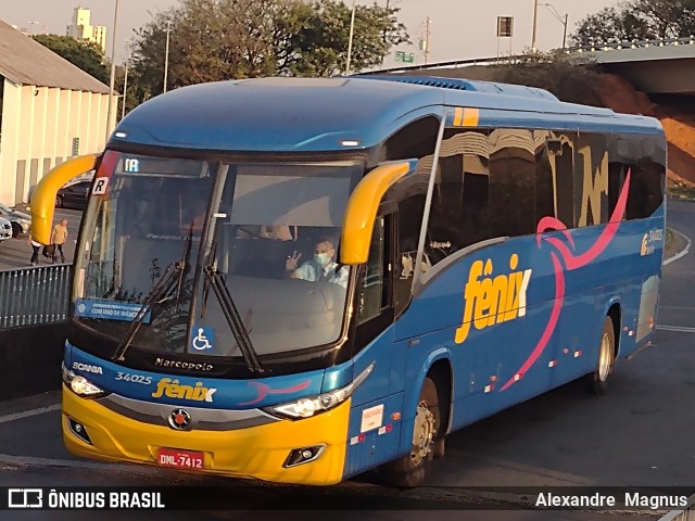 Rápido Expresso Fênix Viação 34025 na cidade de Campinas, São Paulo, Brasil, por Alexandre  Magnus. Número da foto: #10705295.